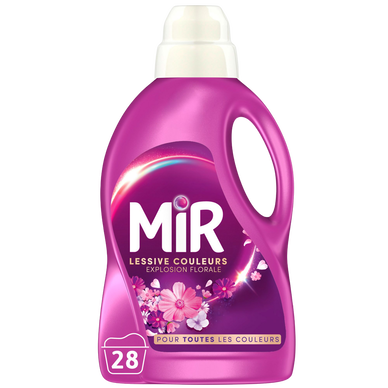 Lessive liquide MIR couleurs explosion florale 1,4L