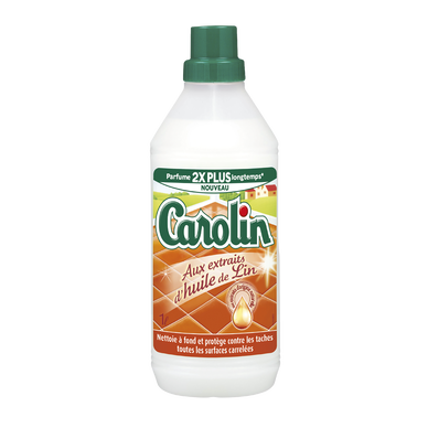 Savon sol carrelage perfboost  huile de lin CAROLIN 1L