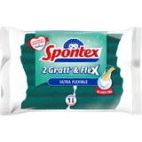 Eponges grattantes gratt&flex SPONTEX x2