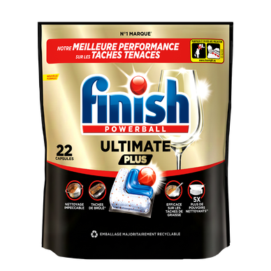 Capsule vaisselle FINISH ultimate plus x22