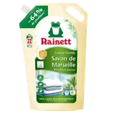 RAINETT - Lessive liquide - Savon de Marseille - 32 lavages - 1.6 l