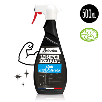 Super décapant anti moisissures action 4 en 1, BRIOCHIN, spray de 500ml