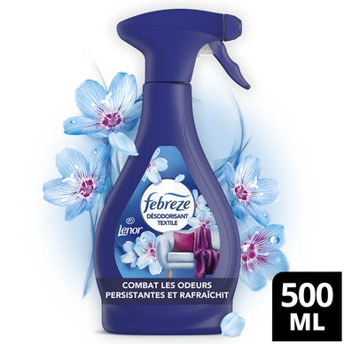 Désodorisant spray FEBREZE textile Lenor Éveil Printanier 500ml