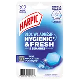 Bloc WC Hygienic & Fresh Brise Marine HARPIC x2