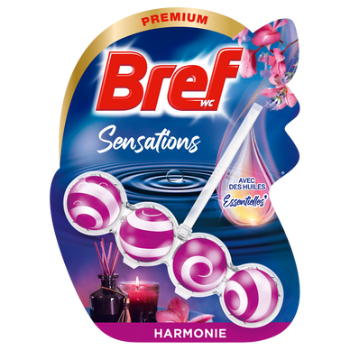 Bloc wc Sensations d'harmonie, formule anti-calcaire BREF WC - 50g