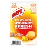 Bloc WC Hygienic & Fresh fraîcheur d'agrumes HARPIC x2