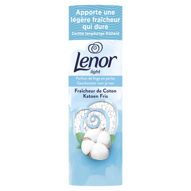 Billes booster parfum de linge LENOR Light Cotton 240g