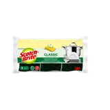 Éponge grattante verte SCOTCH BRITE, x3