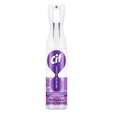 Spray infinite+clean multi-usages brillance sans traces CIF 280ml