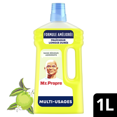 Nettoyant Multi-Usages Bergamote aux huiles essentielles MR PROPRE 1L