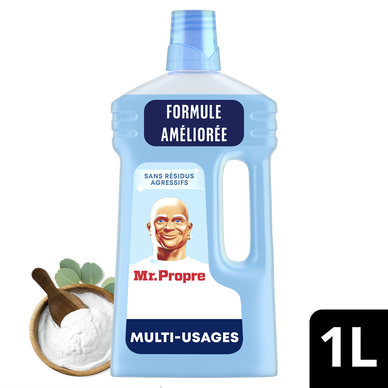 Nettoyant multi-usages bicarbonate/Eucalyptus MR PROPRE 1L