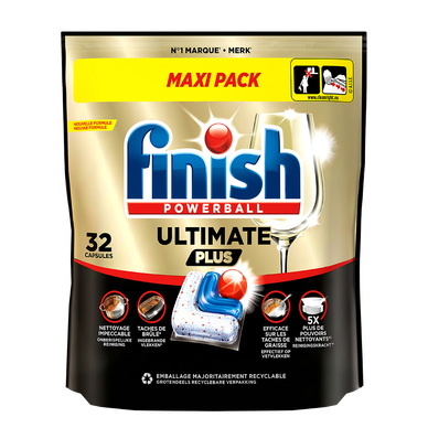 Tablette vaisselle FINISH Utimate Plus x32 380g