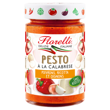Sauce Pesto alla calabrese FLORELLI 190g