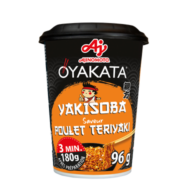 Nouilles sautées Yakisoba poulet teriyaki OYAKATA 96G