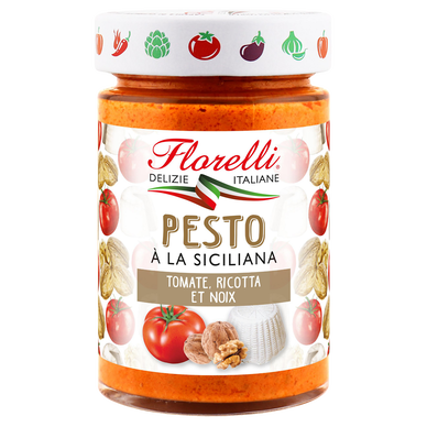 Sauce Pesto alla siciliana FLORELLI 190g
