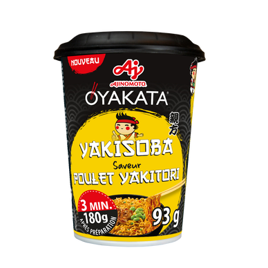 Nouilles sautées Yakisoba Poulet Yakitori OYAKATA 93g