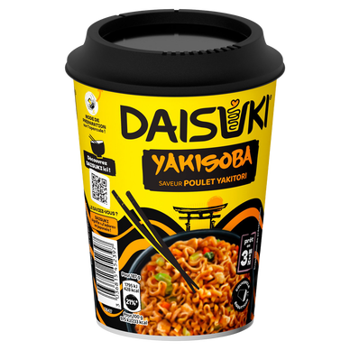 Nouilles instantanées saveur poulet yakitori DAISUKI 93g