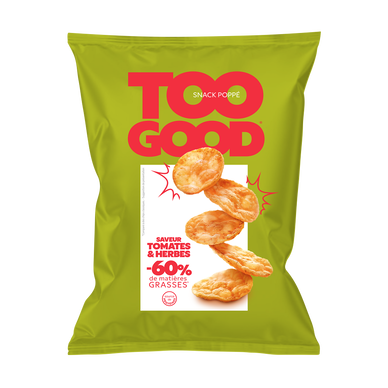 Gâteau apéritif Snack soja tomate et herbes TOOGOOD, 85g