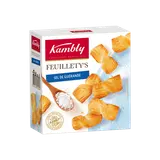 Snacks feuilletés beurre Feuillety's sel/Guérande KAMBLY 80g