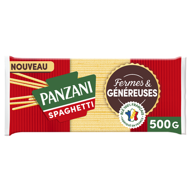 Spaghettis fermes et généreuses PANZANI 500g