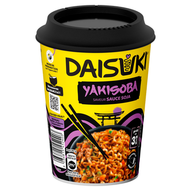 Nouilles instantanées saveur sauce soja DAISUKI 93g
