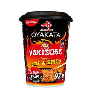 Nouilles sautées Yakisoba hot&spicy OYAKATA 92g