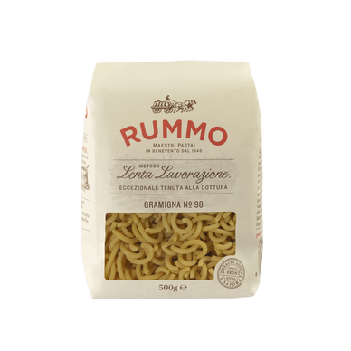 Pâtes Gramigna n°98 RUMMO 500g