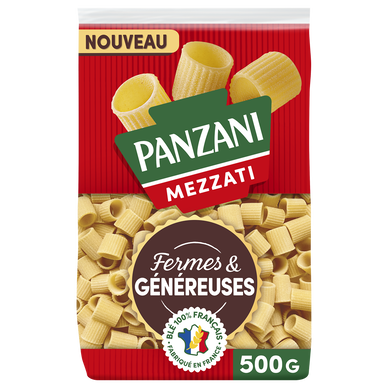 Mezzati fermes et généreuses PANZANI 500g