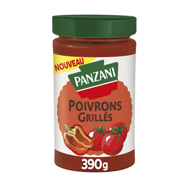 Sauce les recettes maison poivron PANZANI 390g