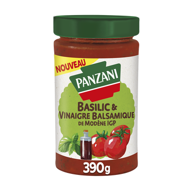 Sauce les recettes maison basilic PANZANI 390g