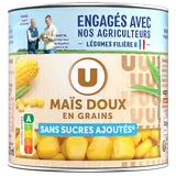 Maïs doux en grains sans sucre ajouté - Boîte 285g