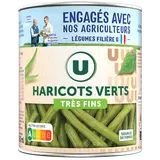 Haricots verts très fins - Boîte de 440g net égoutté