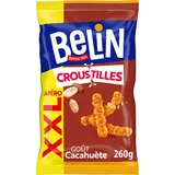 Croustilles cacahuètes Biscuits Salés Apéritifs BELIN, Format XXL 260g