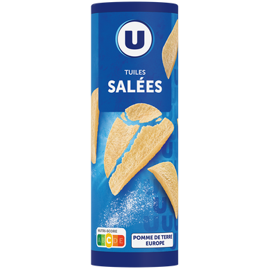 Tuiles goût salé paquet de 170g