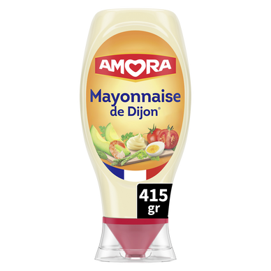 Mayonnaise de dijon AMORA - flacon souple de 415g