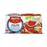Polpa Pulpe fine de Tomates MUTTI, 3 boîtes de 400g