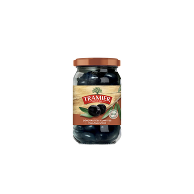 Olives Noires Confites Dénoyautées TRAMIER - 150g
