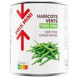 Haricots verts très fins PRIX MINI - Boîte de 440g net égoutté