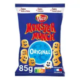 Biscuits apéritifs salés MONSTER MUNCH, sachet de 85g