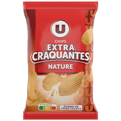 Chips extra craquantes nature U 150g