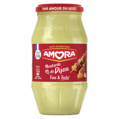 Moutarde forte AMORA - verre de 430g