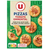 Biscuits apéritifs Crackers pizza tomate emmental paquet de 85g