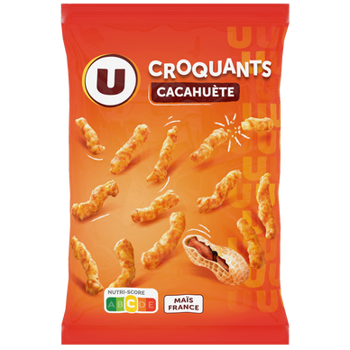 Biscuits apéritifs Croquant goût cacahuète 90g