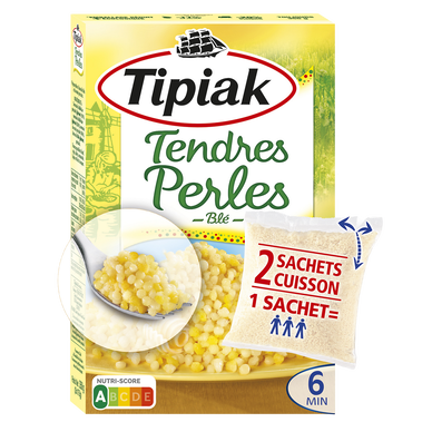 Tendres Perles sachets cuisson TIPIAK - 2x175g