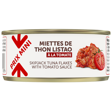 Miettes de thon à la tomate PRIX MINI - boîte 160g