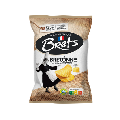 Chips saveur beurre et sel de Guérande BRET'S 125g