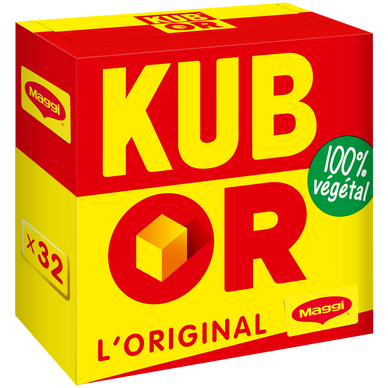 Bouillon cube Kub Or MAGGI, boîte de 32 cubes, 128g