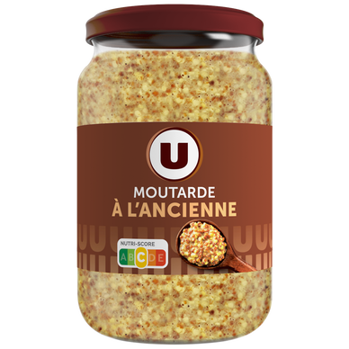 Moutarde à l'ancienne  bocal atlas de 350g