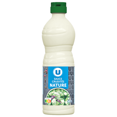 Sauce crudités nature  bouteille de 500ml