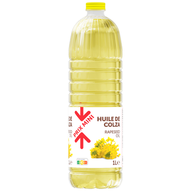 Huile de colza PRIX MINI - Bouteille 1L